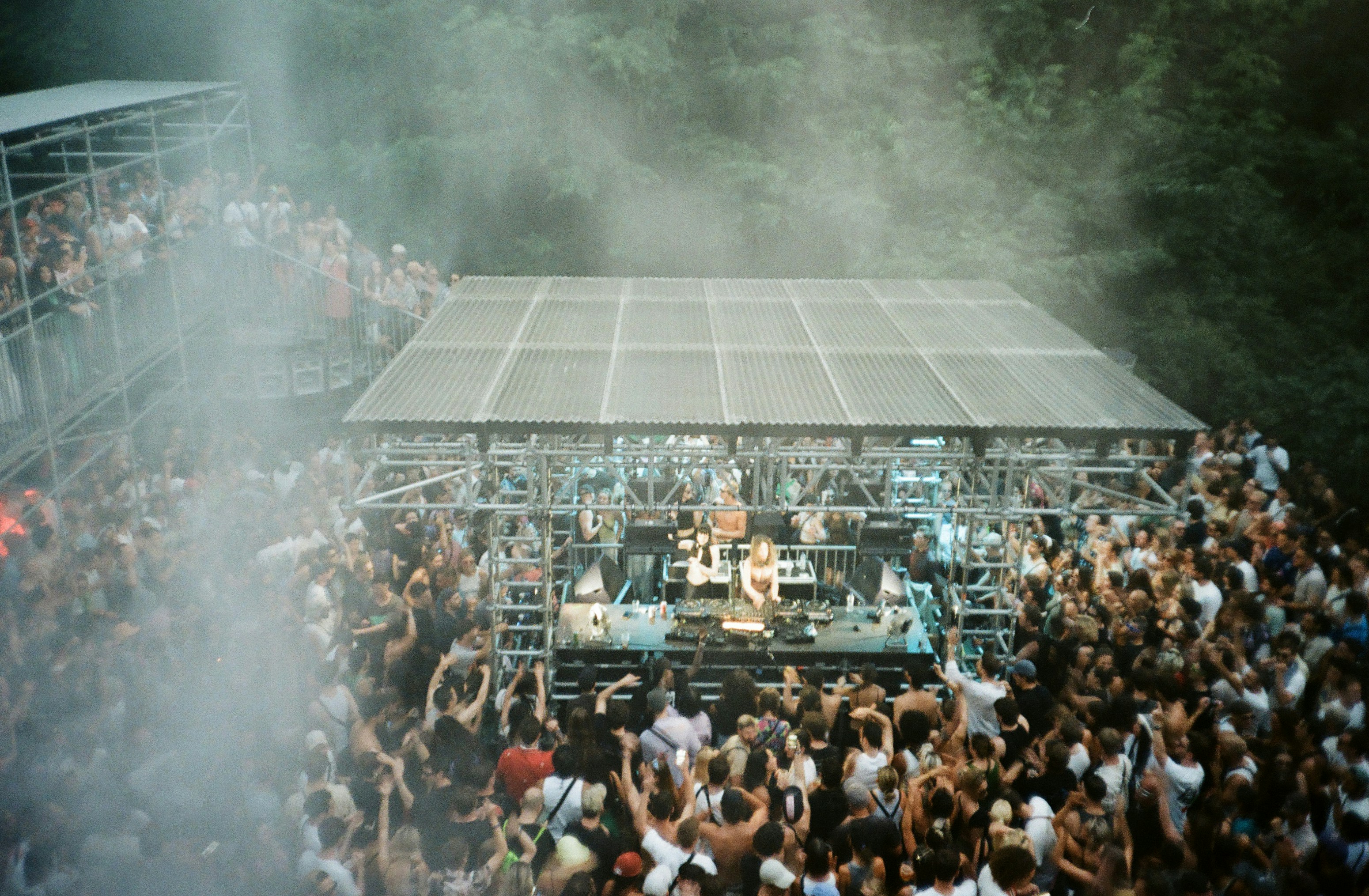 Festival avec forte affluence